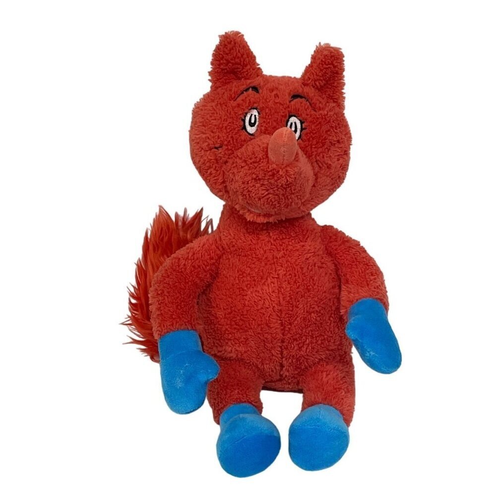 Kohl's Cares Plush Foxin Socks‎ Stuffed Animal With Blue Hands & Feet 12"